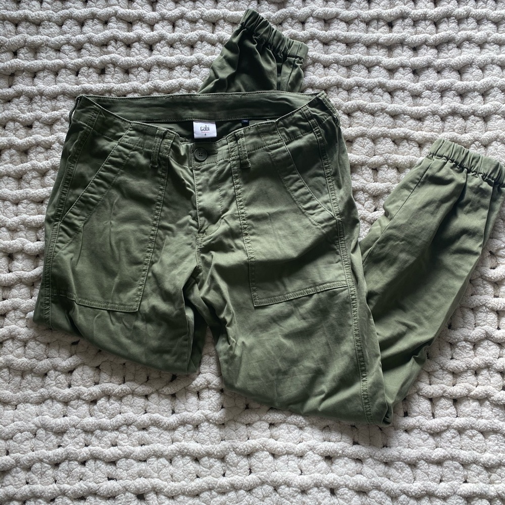 Green Cargo Joggers